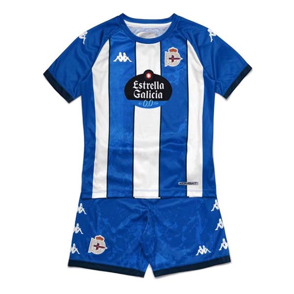 Camiseta Deportivo Coruna Replica Primera Ropa Niño 2022/23